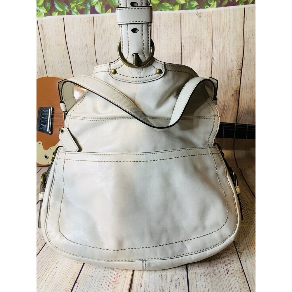 Coach Legacy Garcia Bag 12654 Bone Color - Picture 3 of 6